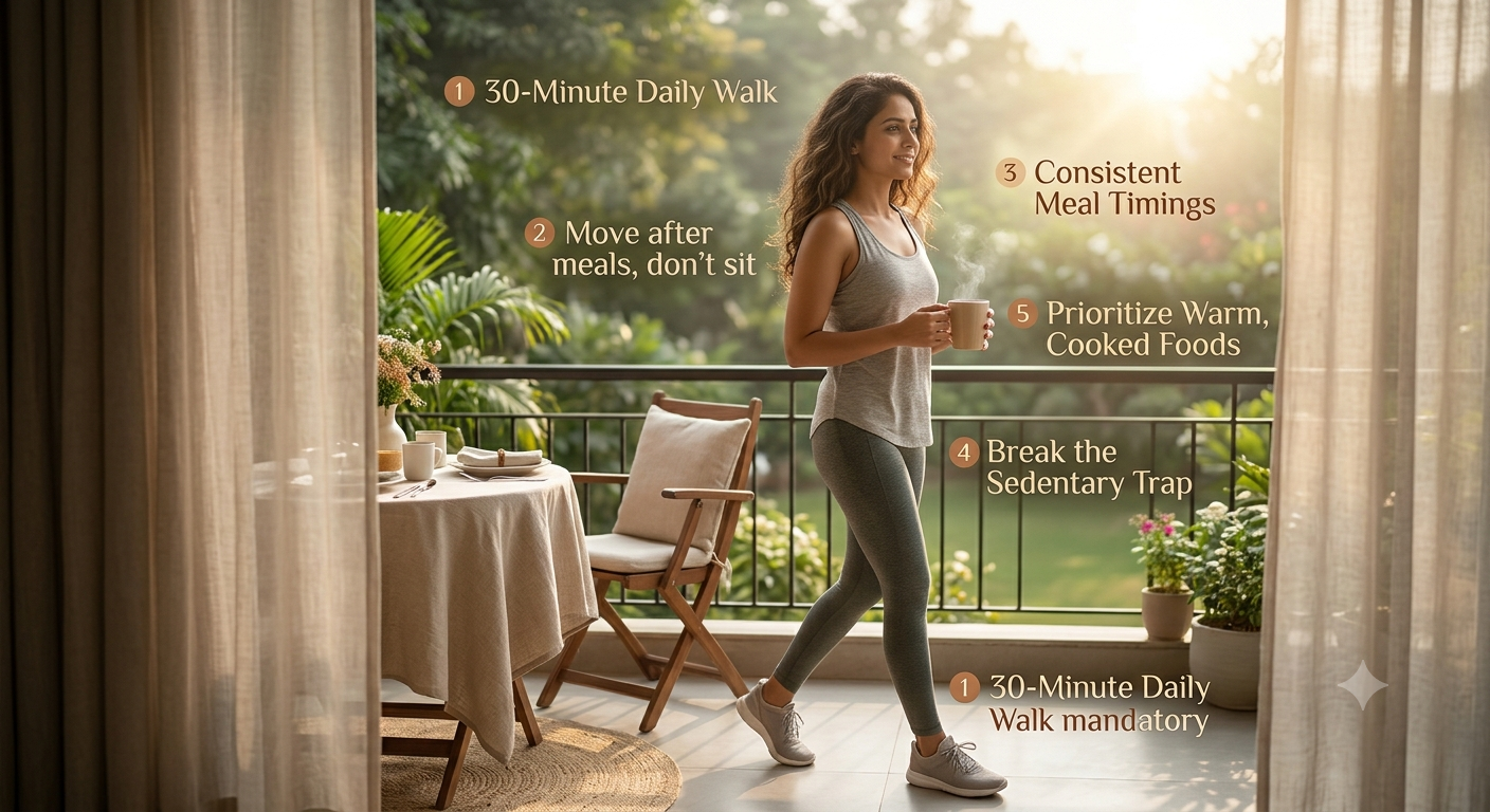 Reversing PCOD Naturally: The 5 Non-Negotiable Ayurvedic Habits You Need to Start Today