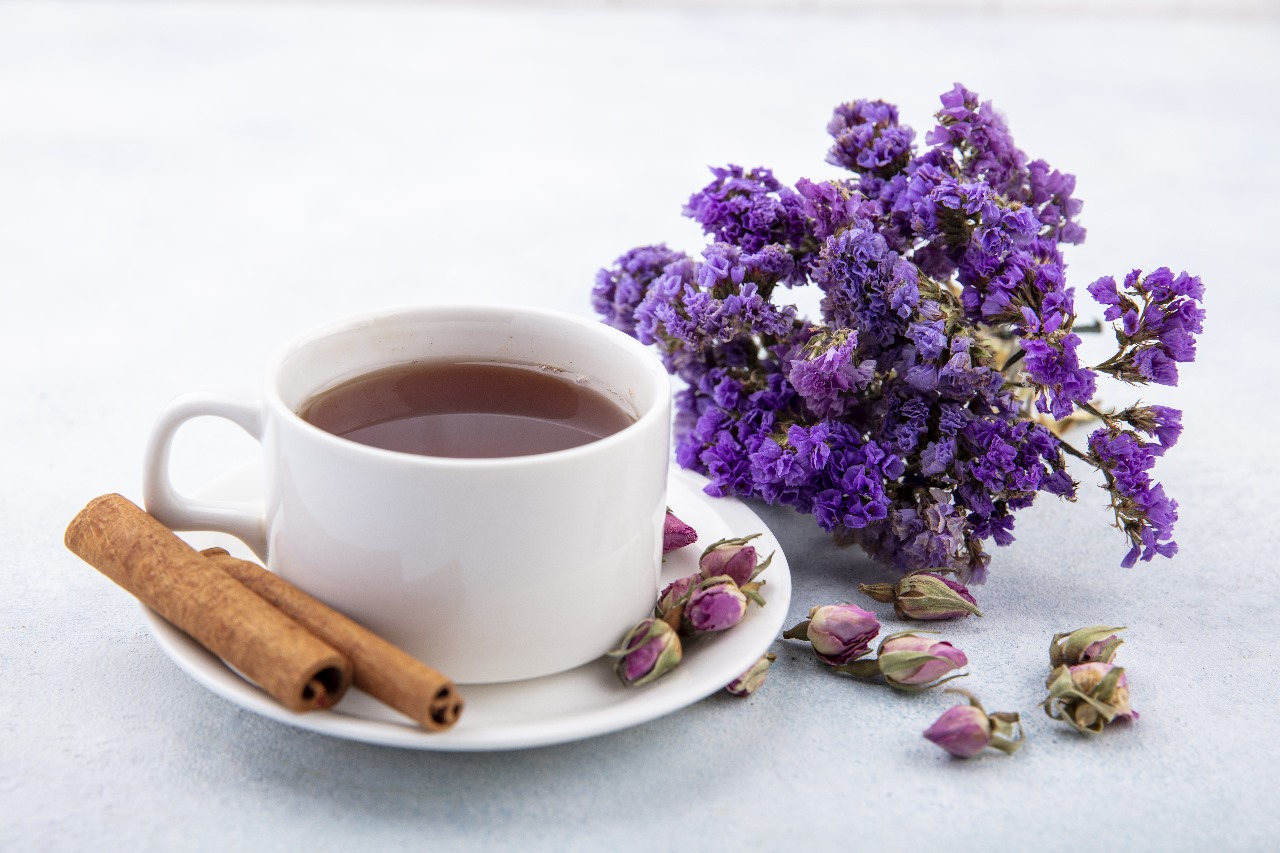 Why is lavender tea consumed by people?