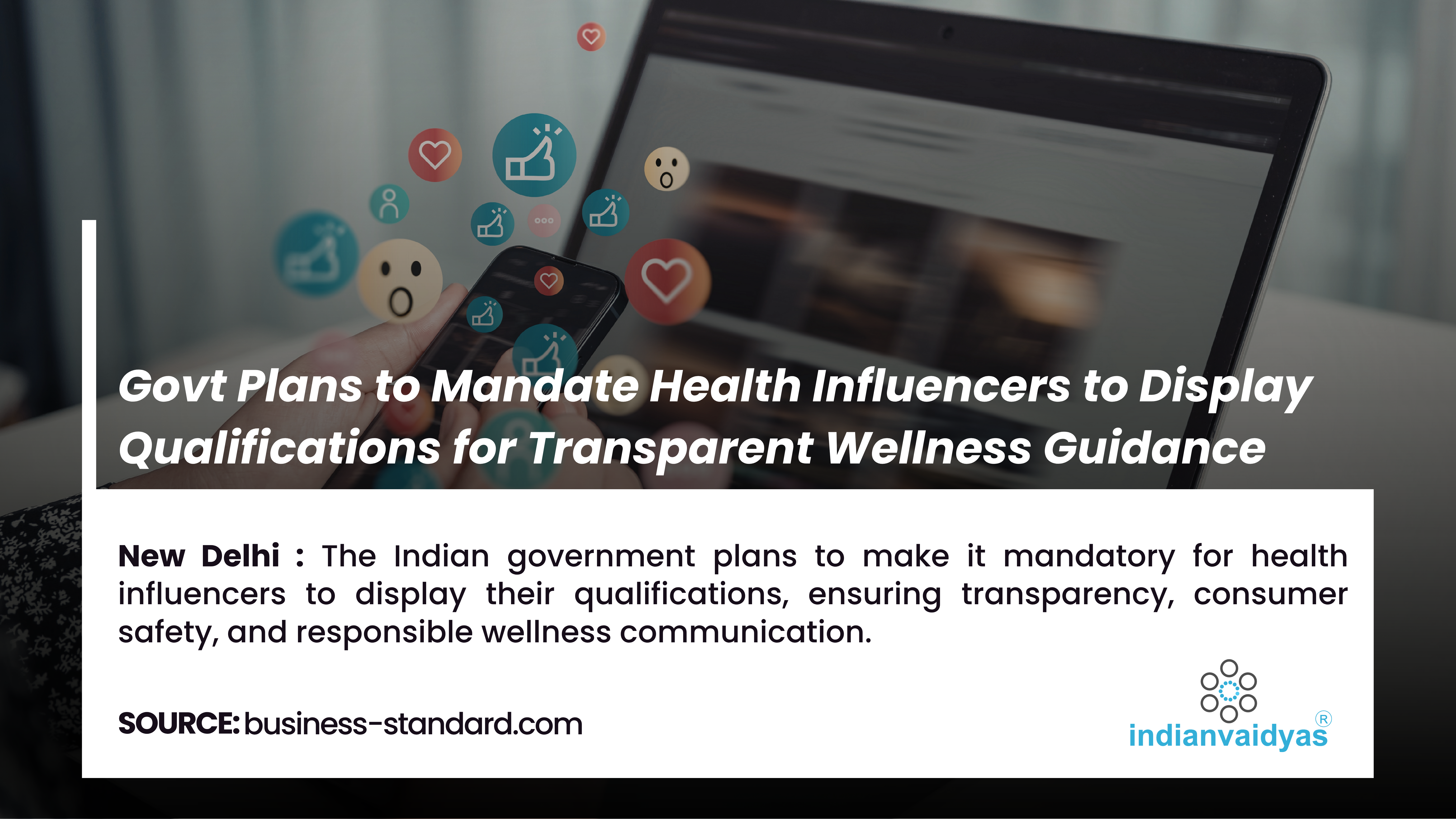 Govt Plans to Mandate Health Influencers to Display Qualifications for Transparent Wellness Guidance