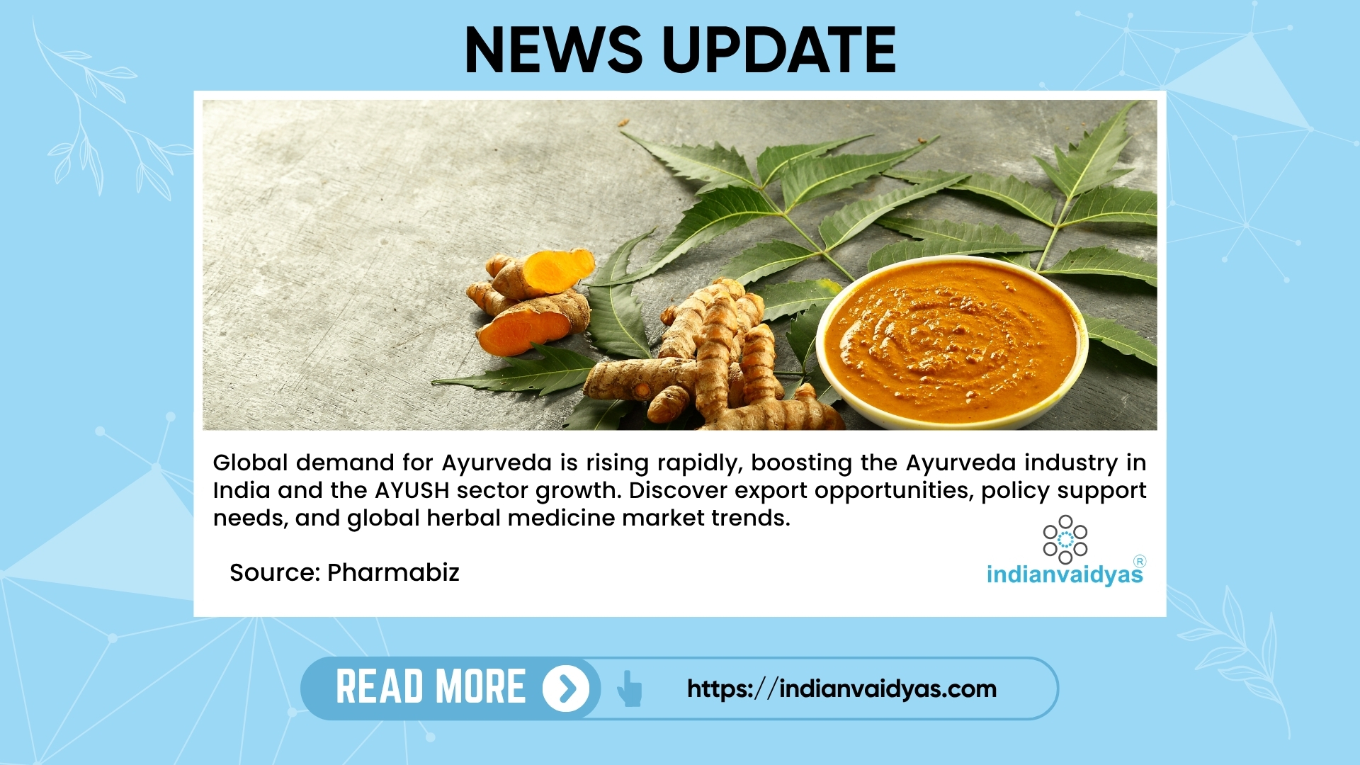 Rising Global Demand for Ayurveda Drives Industry Call for Policy Support