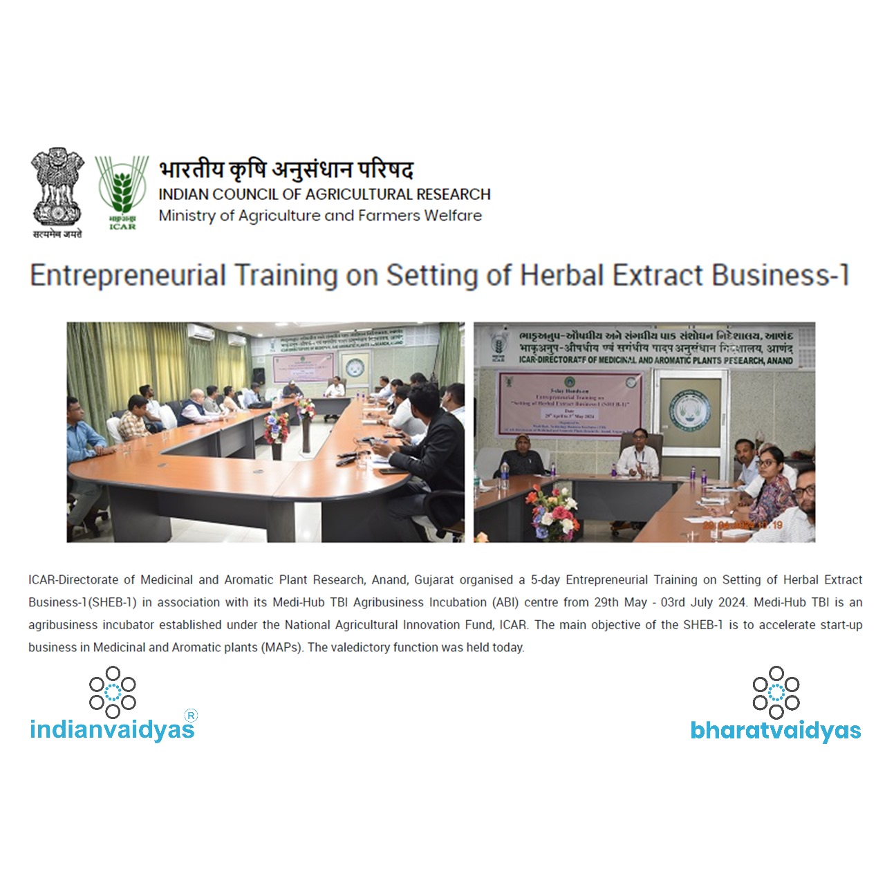 Entrepreneurial Training on Setting of Herbal Extract Business-1