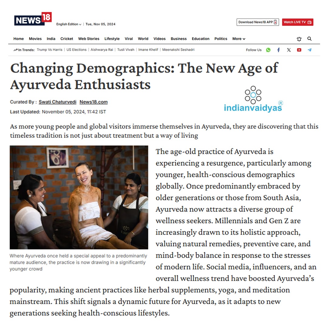 Changing Demographics: The New Age of Ayurveda Enthusiasts