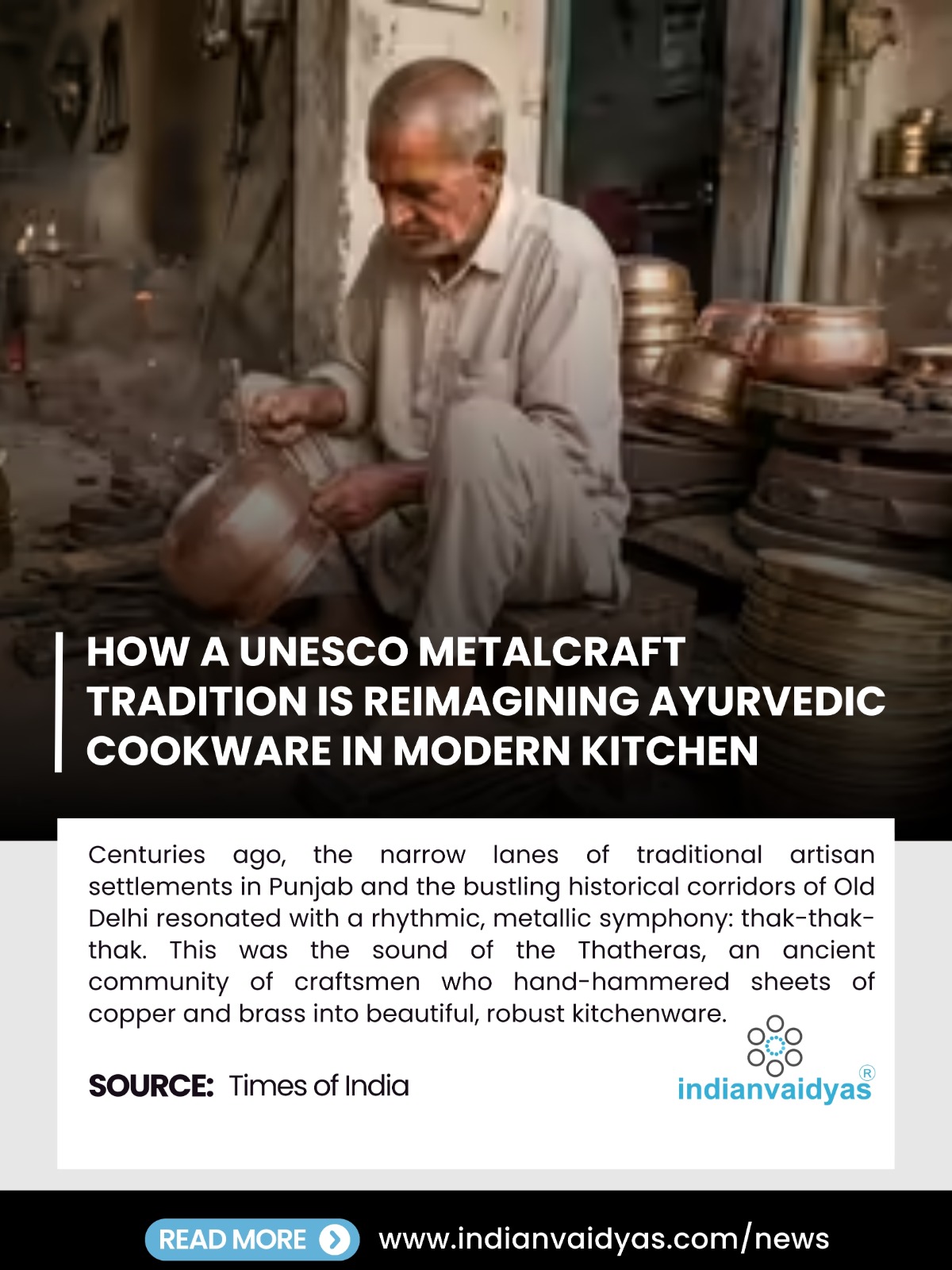 The Kitchen Revolution: How UNESCO Metalcraft Tradition is Reimagining Ayurvedic Cookware for Modern Health