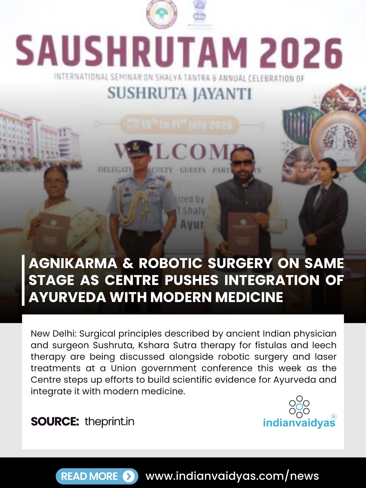 The Dawn of Pluralistic Medicine: Why Agnikarma and Robotic Surgery Are Sharing the Same Stage in India