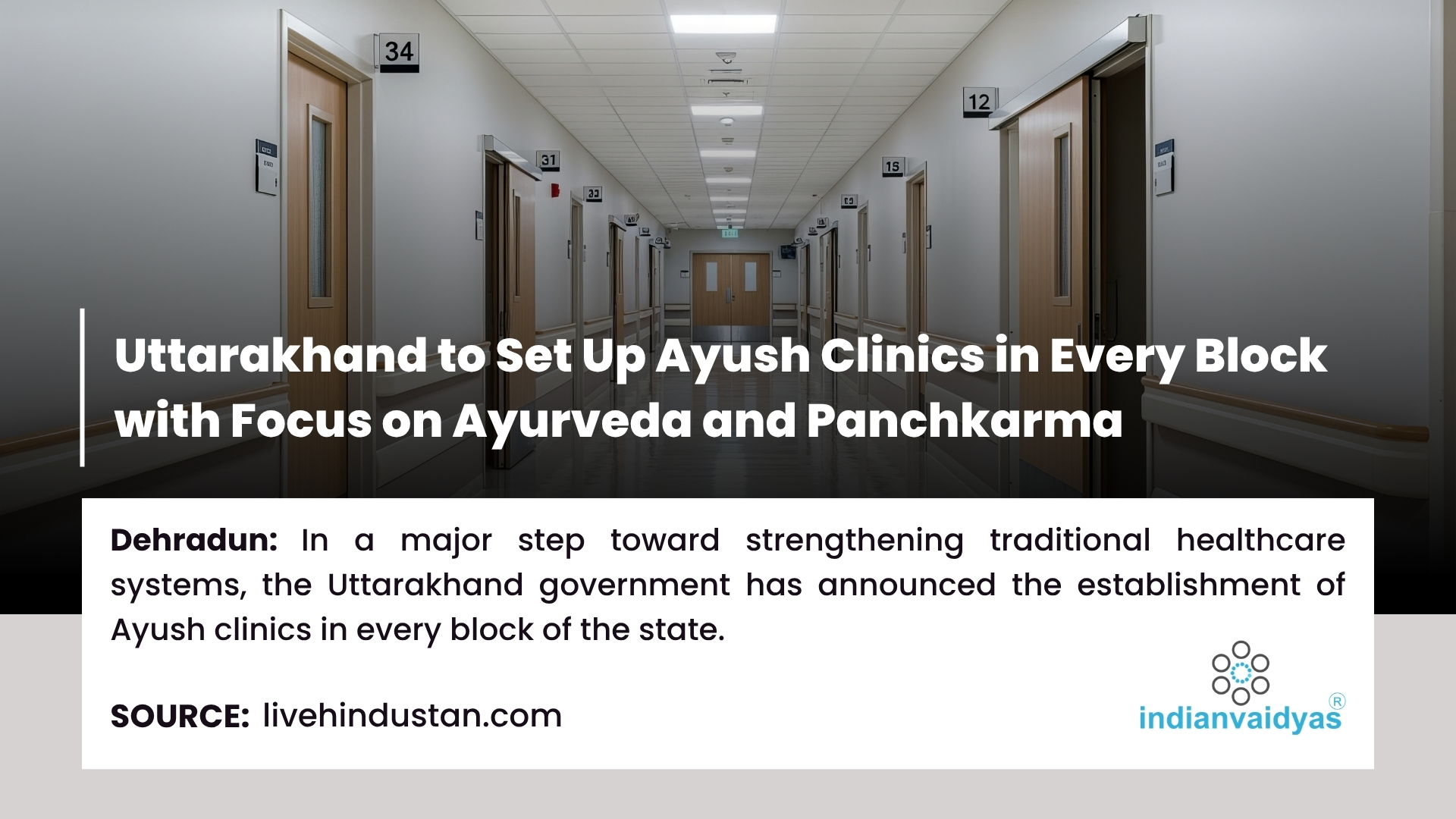 Ayush Clinics in Every Block of Uttarakhand to Boost Ayurveda & Panchkarma Services