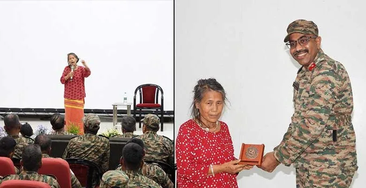 Arunachal: Sigar Military Station Honours Padma Shri Yanung Jamoh Lego for Pioneering Contributions in Herbal Medicine