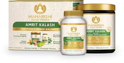 Maharishi Ayurveda Amrit Kalash- Super Rasayana For Active Mind & Body I (600g Nectar Paste and 60 A